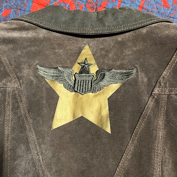 Ladies Sueded Leather Jacket. XL - Picture 7 of 11